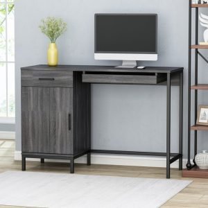 Study Table with Cabinet & 2 Drawer