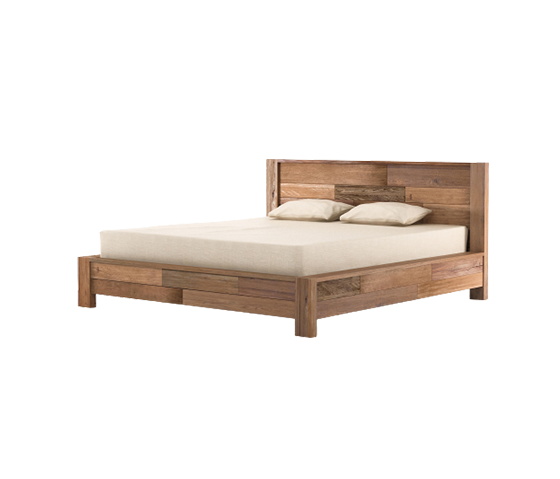 Teak Wood Queen Size Bed