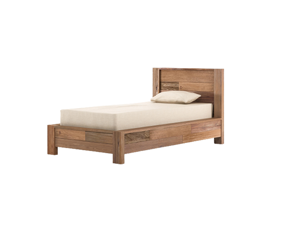 Teak Single Size Bed