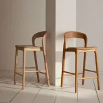 Solid Wood Counter Chair