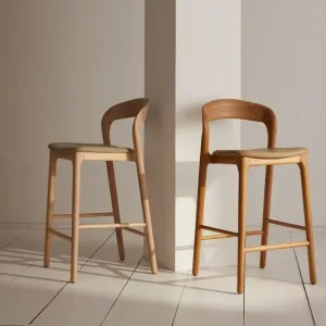 Solid Wood Counter Chair