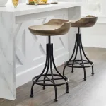 Tractor-Style Swivel Stool