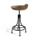 Tractor-Style Swivel Stool