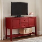 Rectangle Wooden Console Table TV Unit