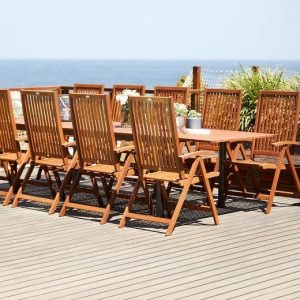 High-Back Position Patio Dining Chair