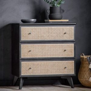 Rattan Chest Of Drawer