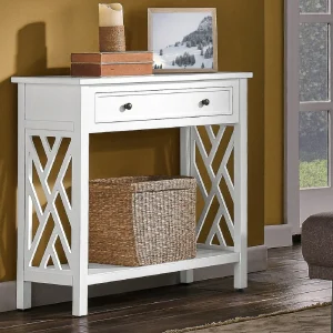 Wood Console Table