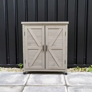 Solid Wood Single Storage Cabinet